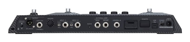 Zoom B6 Bass Processor Back