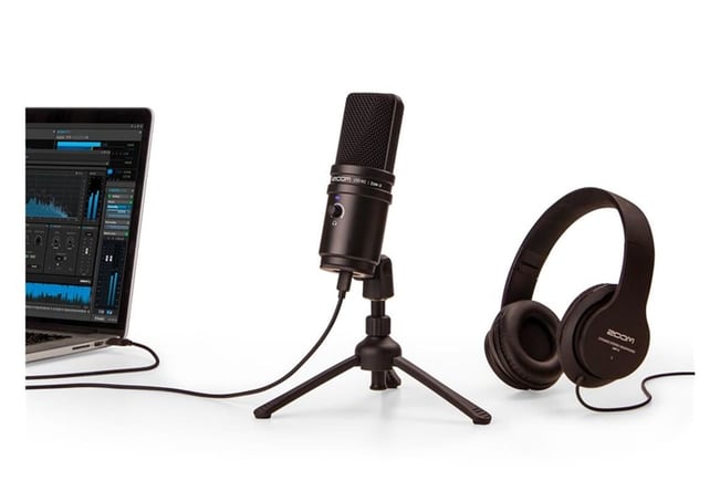 LD Systems Podcast 2 - Bundle Microfono da Studio USB