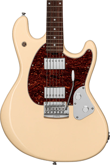 Sterling SR50 StingRay Guitar, Buttermilk
