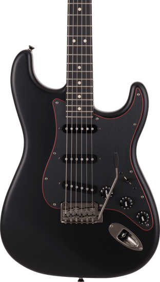 Fender Limited Made in Japan Stratocaster Noir, Satin Black