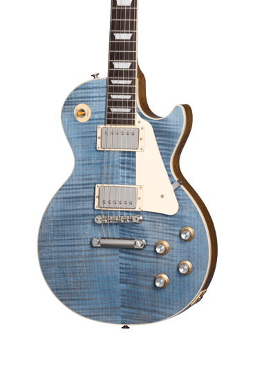 Gibson Custom Colour Series Les Paul Standard 60s, Transparent Ocean Blue