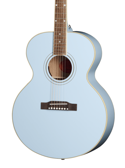 Epiphone Inspired by Gibson Custom J-180 LS Small Jumbo Electro Acoustic, Frost Blue