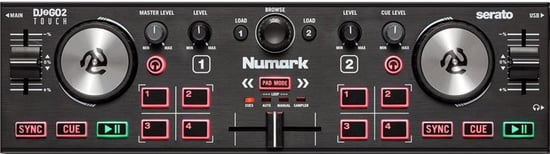 Numark DJ2Go 2 Touch Portable DJ Controller