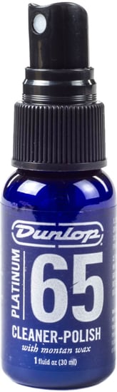 Dunlop P65CP1 Platinum 65 Cleaner Polish with Montan Wax, 30ml/1oz