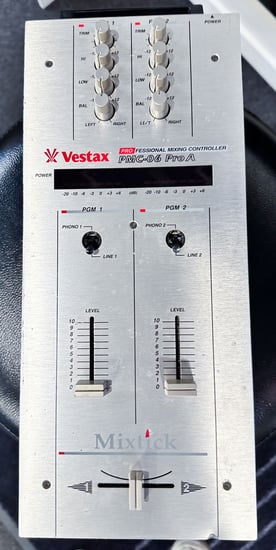 Vestax PMC-06 Pro-A DJ Mixer, Second-Hand