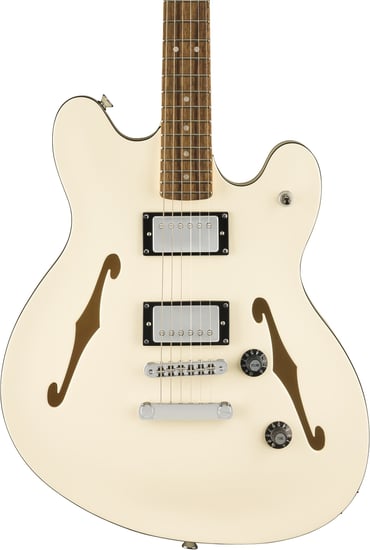 Squier Affinity Series Starcaster Deluxe, Olympic White
