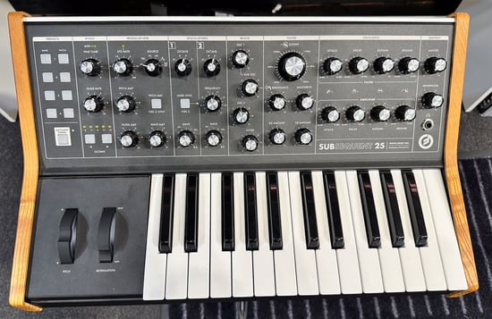Moog Subsequent 25 Analog Synthesizer, Second-Hand