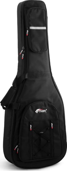 Tiger GGB42-AC Deluxe Padded Acoustic Gig Bag, 18mm Padding