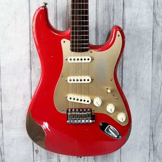 Fender Custom Shop '59 Stratocaster LTD, Heavy Relic, Fiesta Red, Second-Hand